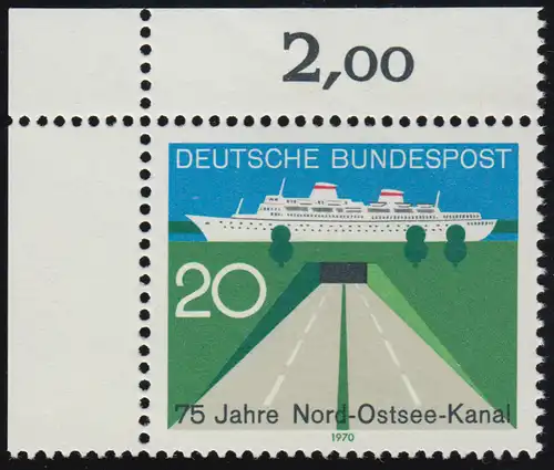 628 Nord-Ostsee-Kanal ** Ecke o.l.