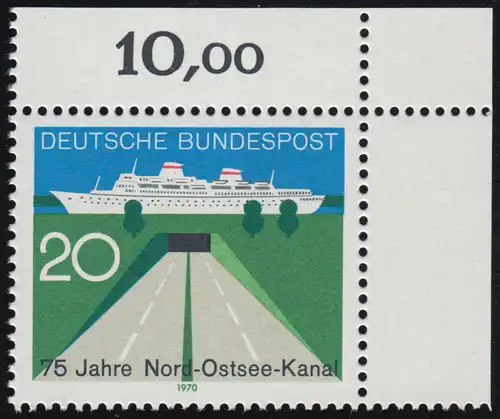 628 Nord-Ostsee-Kanal ** Ecke o.r.