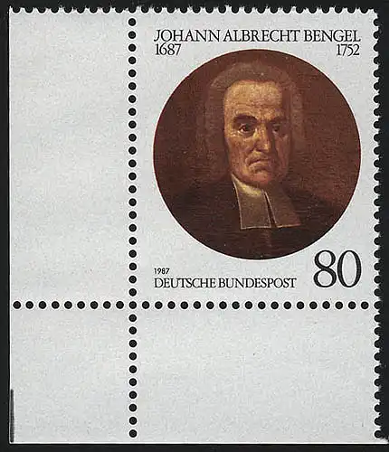 1324 Johann Albrecht Bengel ** Coin et l.