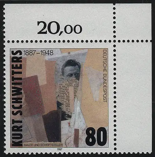 1326 Kurt Schwitters ** Coin o.r.