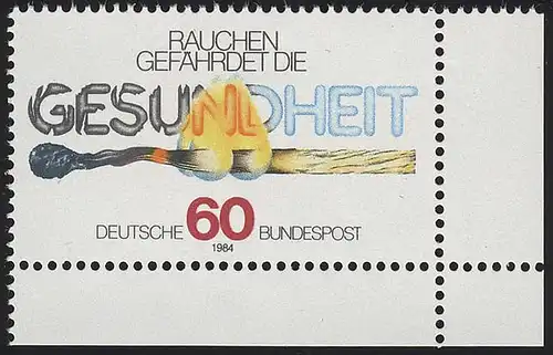 1232 Anti-Raucher-Kampagne ** Ecke u.r.