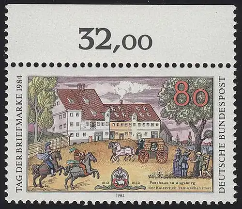 1229 Tag der Briefmarke ** Oberrand