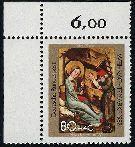 1161 Noël ** Coin o.l.