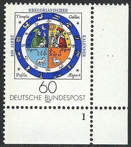 1155 Calendrier grégorien ** FN1