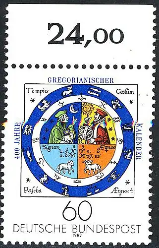 1155 Gregorianischer Kalender ** Oberrand