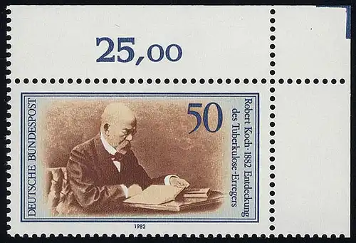 1122 Robert Koch Tubran-Emberger ** Coin o.r.