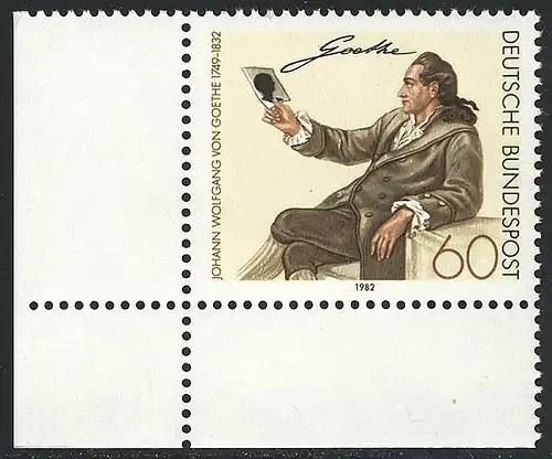 1121 Johann Wolfgang von Goethe ** Coin et l.