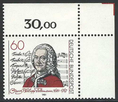 1085 Georg Philipp Telemann ** Coin o.r.