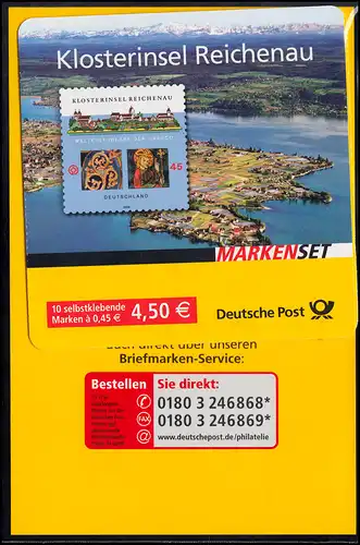 71I SB cb MH Reichenau - im Blister Stand 01/2008 postfrisch **