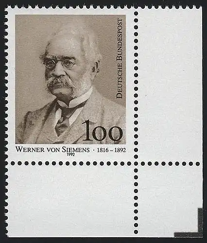 1642 Werner von Siemens ** Ecke u.r.
