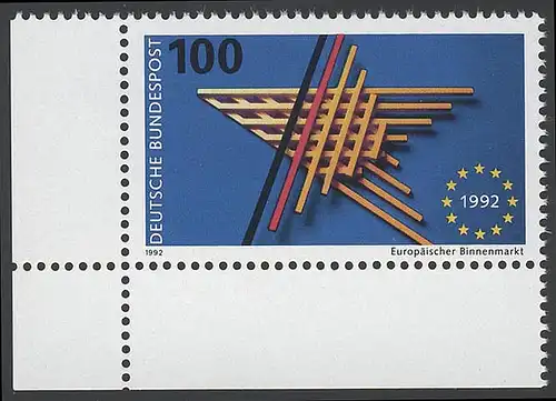 1644 Europäischer Binnenmarkt ** Ecke u.l.