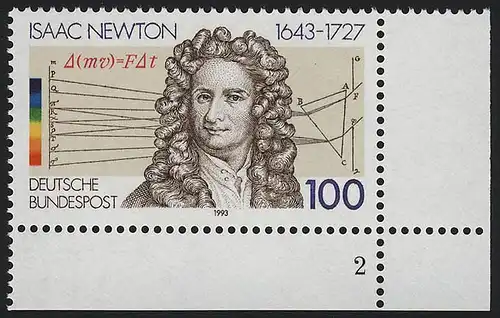 1646 Sir Isaac Newton ** FN2