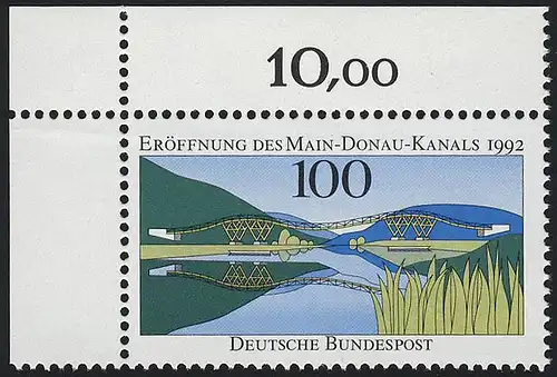 1630 Main Donau Canal ** Coin o.l.