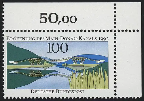 1630 Main Donau Canal ** Coin o.r.
