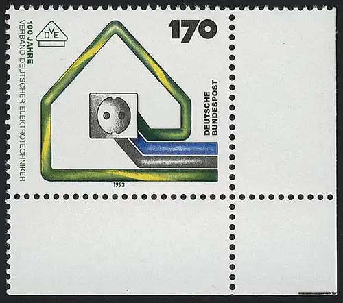 1648 VDE ** Coin et r.