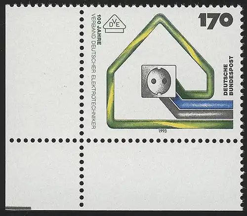 1648 VDE ** Ecke u.l.