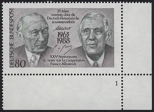 1351 Coopération franco-allemande ** FN1