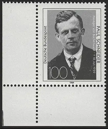 1431 Paul Schneider ** Coin et l.