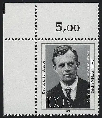 1431 Paul Schneider ** Coin o.l.