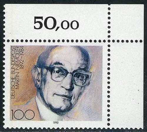 1584 Martin Niemöller ** Ecke o.r.