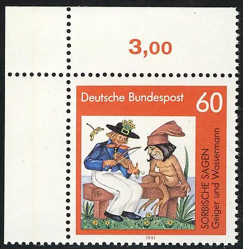 1576 Sorbiennes Senden 60 Pf ** Coin o.l.