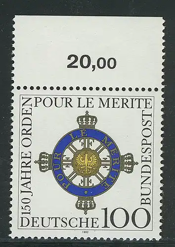 1613 Pour le mérite ** Oberrand