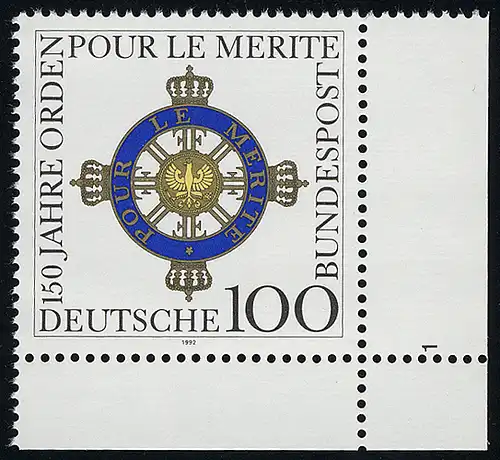 1613 Pour le mérite ** FN1