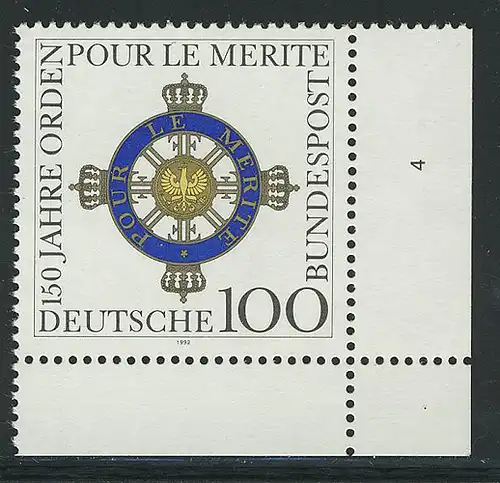 1613 Pour le mérite ** FN4