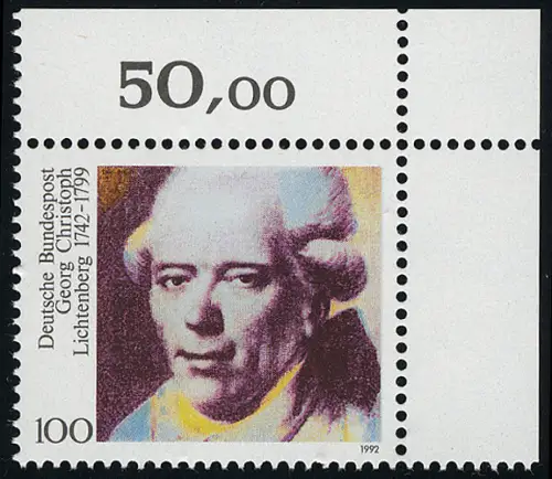 1616 Georg Christoph Lichtenberg ** Ecke o.r.