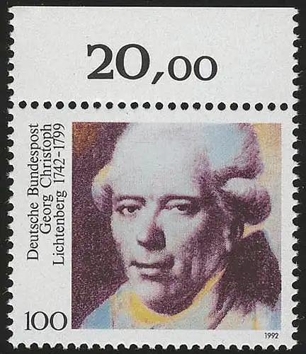 1616 Georg Christoph Lichtenberg ** Oberrand