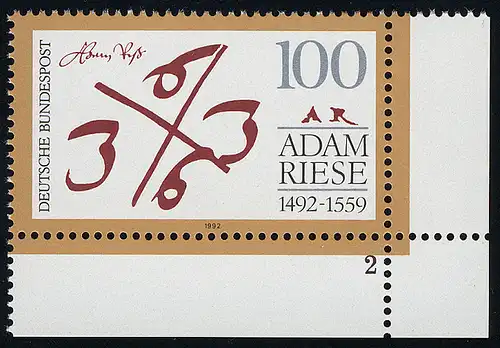 1612 Adam Riese ** FN2