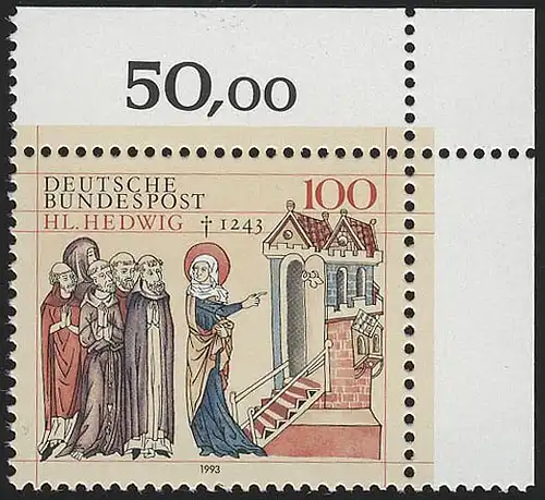 1701 hl. Hedwig ** Ecke o.r.