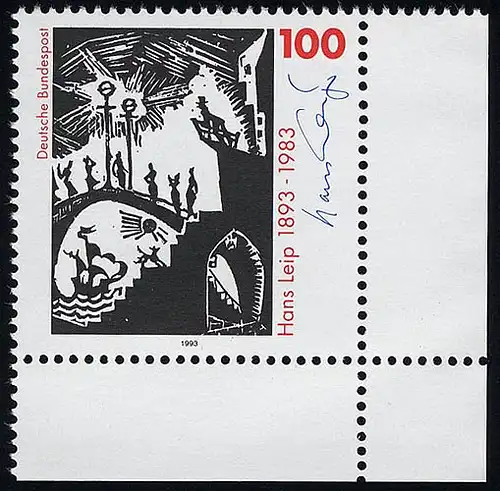 1694 Hans Leip ** Ecke u.r.