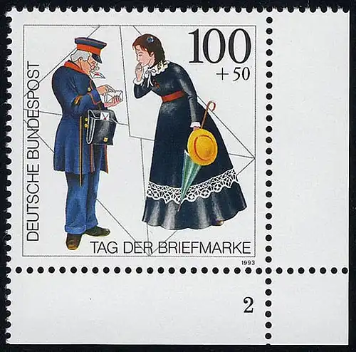 1692 Tag der Briefmarke ** FN2