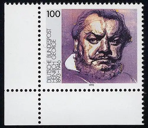 1689 Heinrich George ** Ecke u.l.