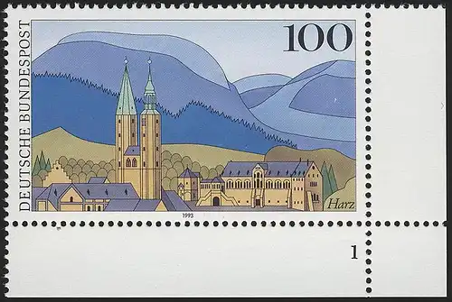 1685 Harz Goslar 100 Pf ** FN1
