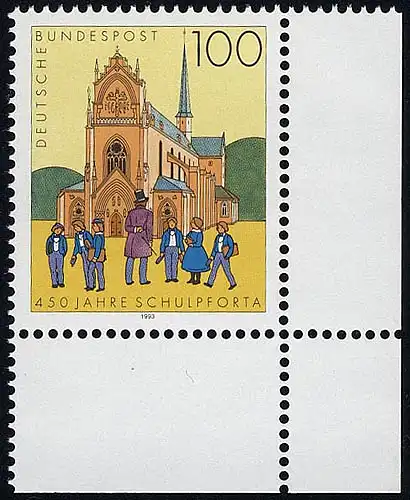 1675 Ecole nationale de Pforta ** Coin et r.