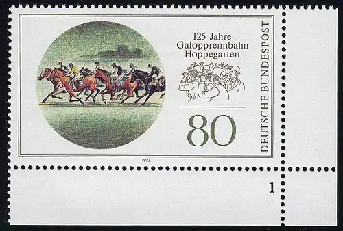 1677 Galopprennbahn Hoppegarten ** FN1