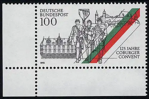 1676 Coburger Convent ** Ecke u.l.