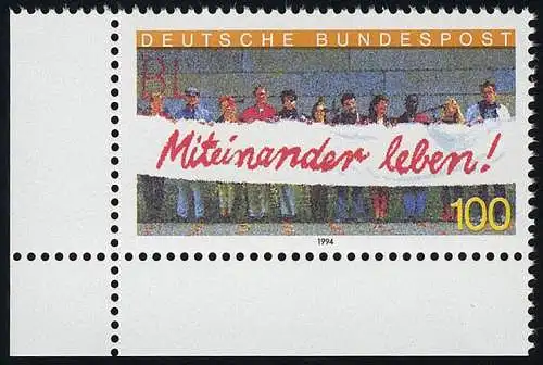 1725 Miteinander leben! - ** Ecke u.l.