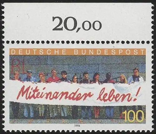 1725 Miteinander leben! - ** Oberrand