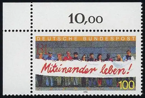 1725 Miteinander leben! - ** Ecke o.l.