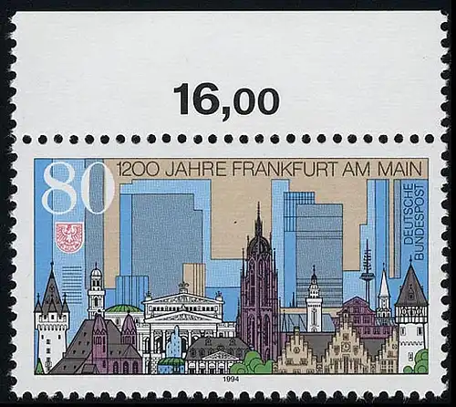 1721 Frankfurt ** Oberrand