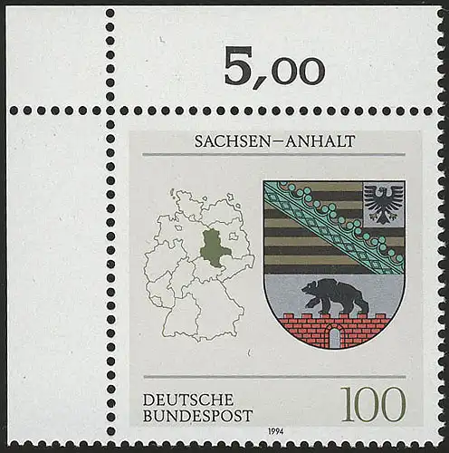 1714 Sachsen-Anhalt ** Coin o.l.