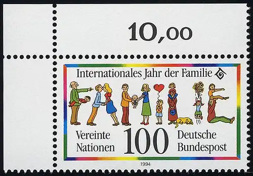 1711 Année de la famille ** Coin o.l.