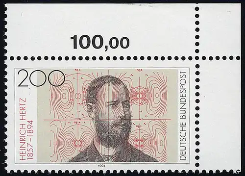 1710 Heinrich Hertz ** Ecke o.r.