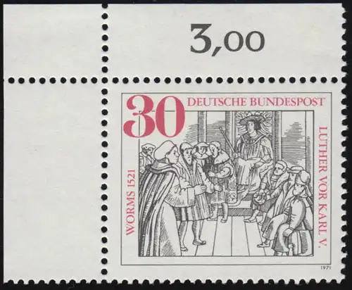 669 Wormser Reichstag ** Coin o.l.