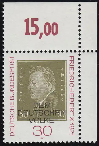 659 Friedrich Ebert ** Ecke o.r.