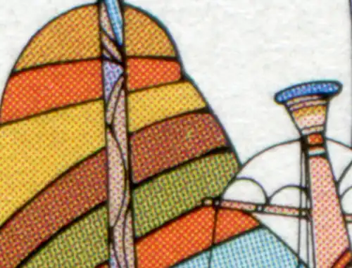 1608V Europe 60 p. avec PLF point blanc dans le brun de l'île, champ 25, **