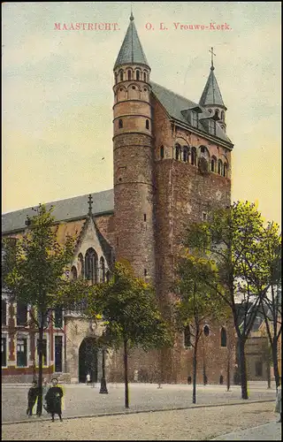 Pays-Bas AK Femmekirche von MAASRICHT 5.9.1911 vers HEIJTHUIZEN 5/9.11